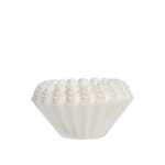 White flat bed paper filter