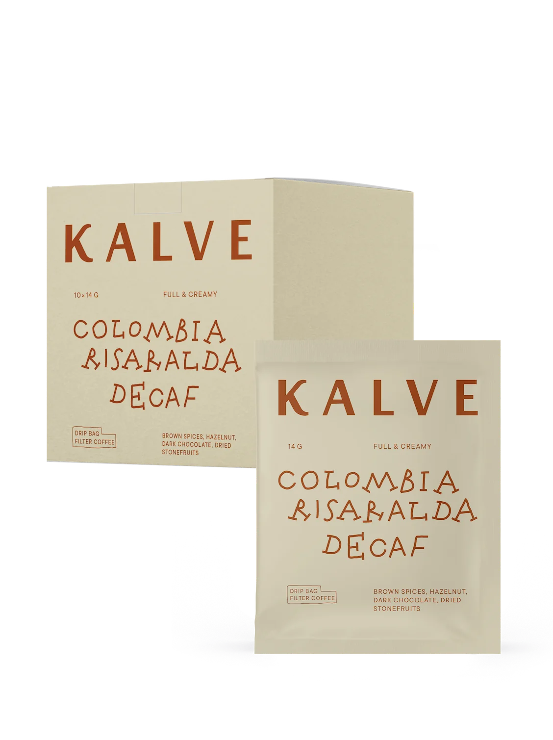 Colombia, Risaralda Decaf - Drip coffee bags