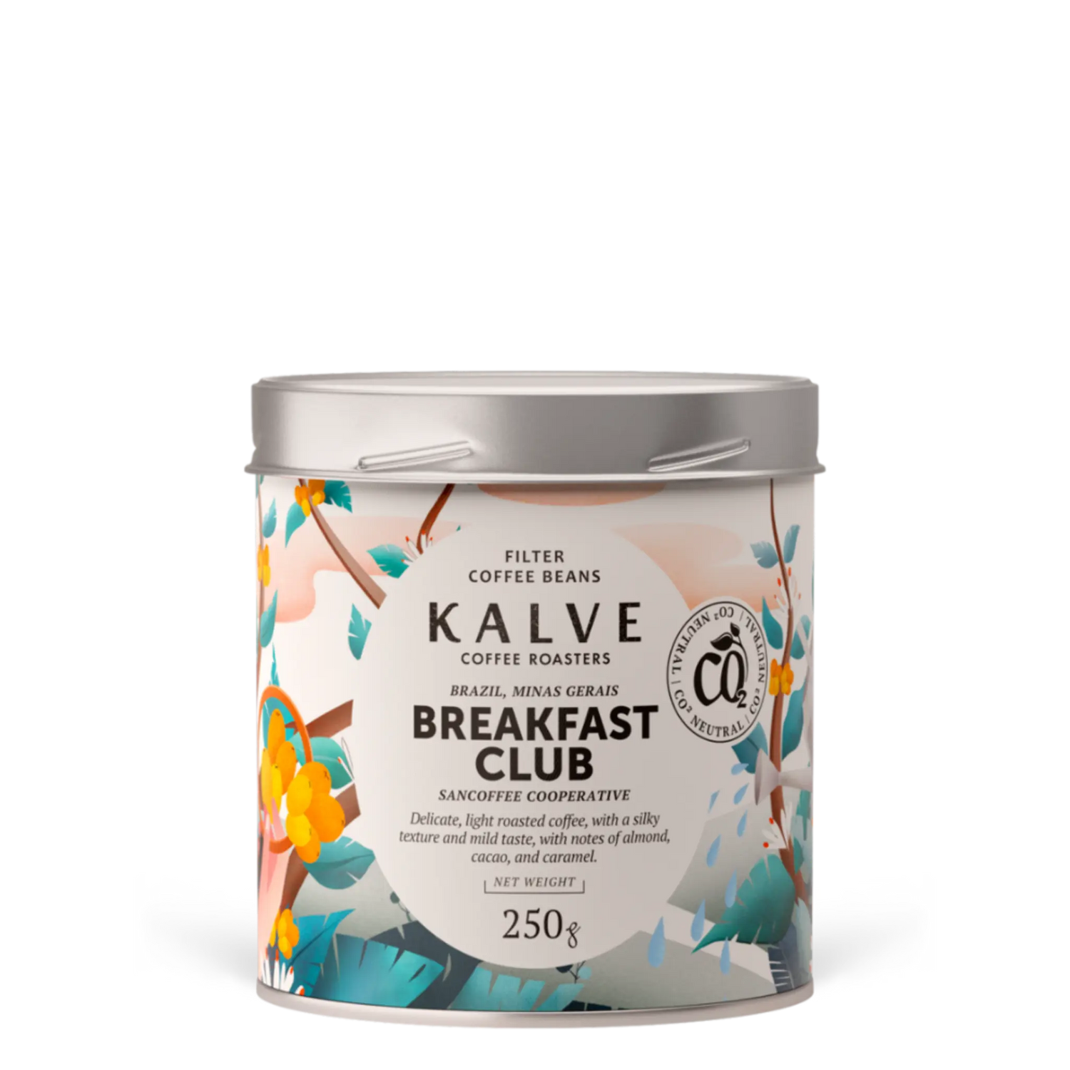 Brazilija, Breakfast Club - Sausasis - 250 g