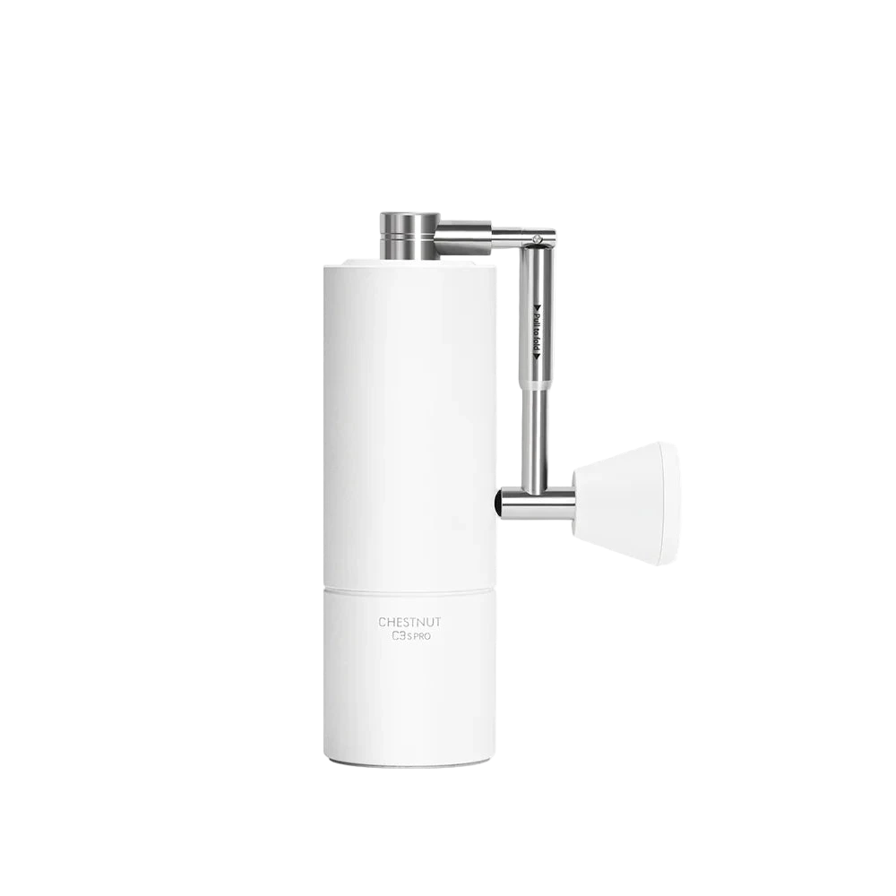 Timemore C3S Pro White coffee grinder mockup