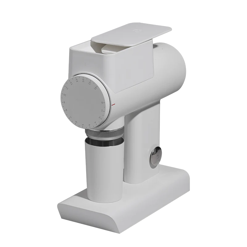 Timemore Sculptor 064S white coffee grinder mockup